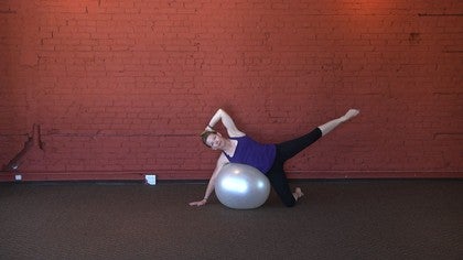 Full-Body Fitness Ball<br>Amy Havens<br>Class 813