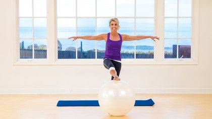 Fitness Ball Balance<br>Kristi Cooper<br>Class 2366
