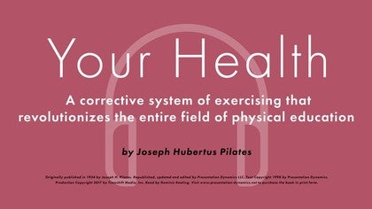 Your Health<br>Pilates Anytime<br>Audiobook 3235