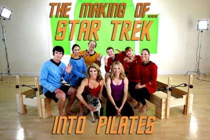 Pilates Anytime TV Episode 12: The Making of Star Trek Into Pilates (Blog)
