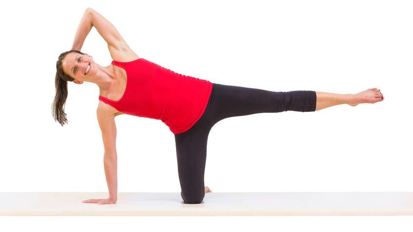 Pilates Exercise: Side Bend