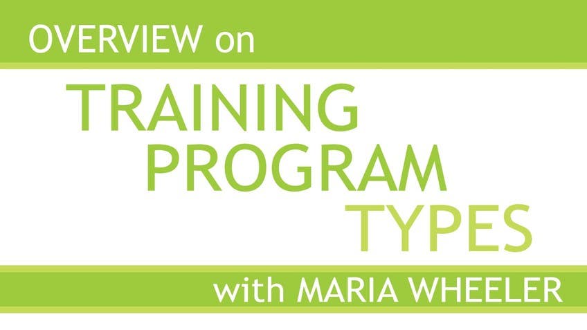 Types Of Training Programs For Workers