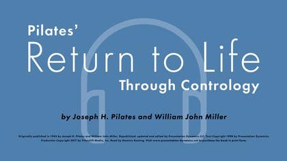 Pilates Anytime Presents: Joseph Pilates' Audio Books (Blog)