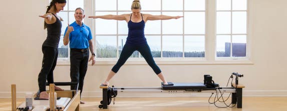 AeroPilates Pilates Reformer Machine 435 Plus, Foldable For