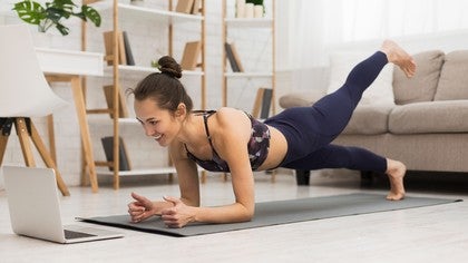 How to Set up Your Device, Screen and Space for Your At-Home Workout
