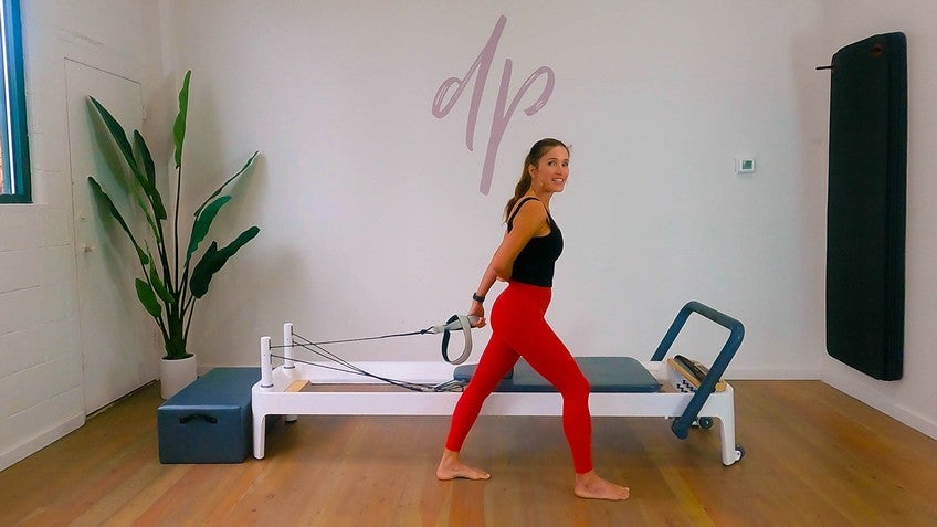Advanced Pilates Reformer Workout 8-21-17 Preview 