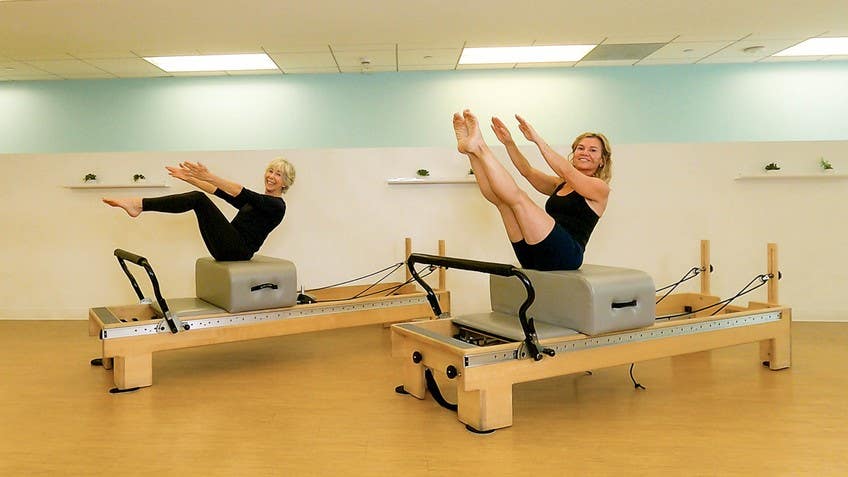 Pilates Reformer + Short BOX Flow, FULL BODY Stretch & Strength