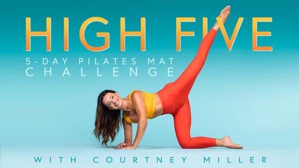 Pilates studio offers online challenges that can be completed from