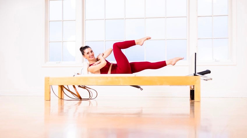 Silhouette Pilates Reformer: Stretch and Strengthen Your Legs