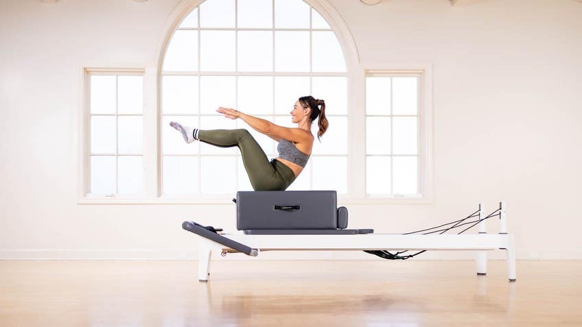The Slide Effect Is Kinda Like an Ab Roller, Pilates Reformer and