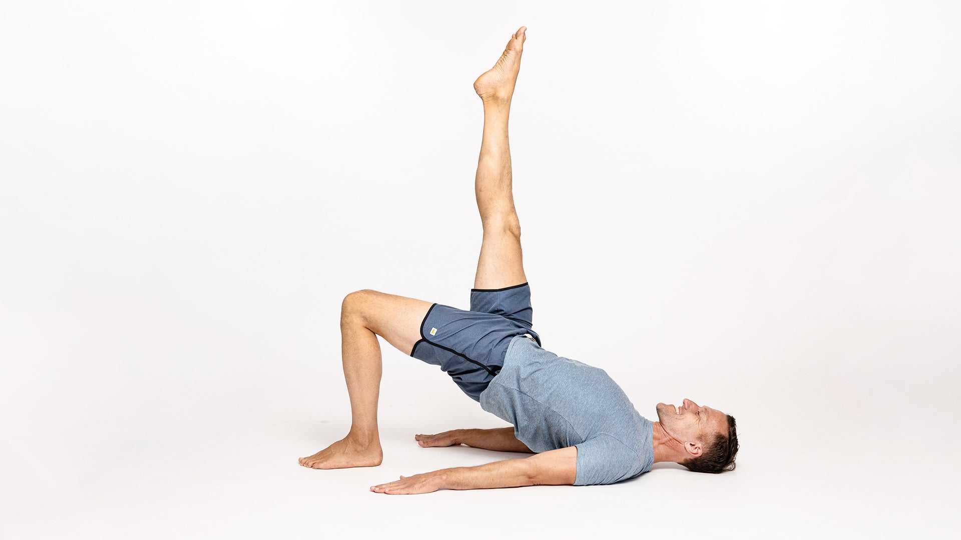 Double Leg Stretch on the Mat  Online Pilates Classes 
