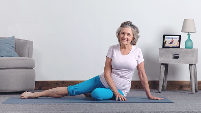 Aging Strong Pilates® DVDs and Props